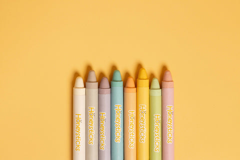 Honeysticks Beeswax Crayons Jumbo Pastel 8pk