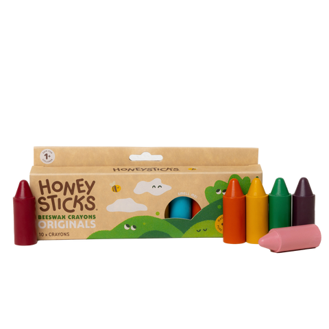 Honeysticks Beeswax Crayons - Originals (10 pk)