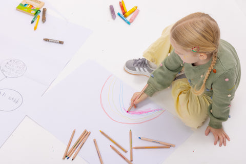 Honeysticks Beeswax Pencils - Jumbo Triangles (10 pk)