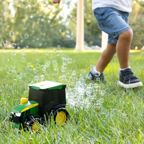 John Deere Bubble & Go Tractor