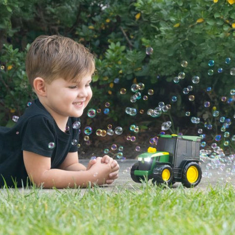 John Deere Bubble & Go Tractor