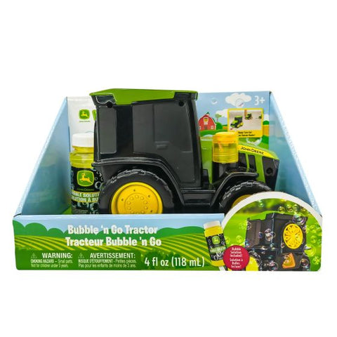 John Deere Bubble & Go Tractor