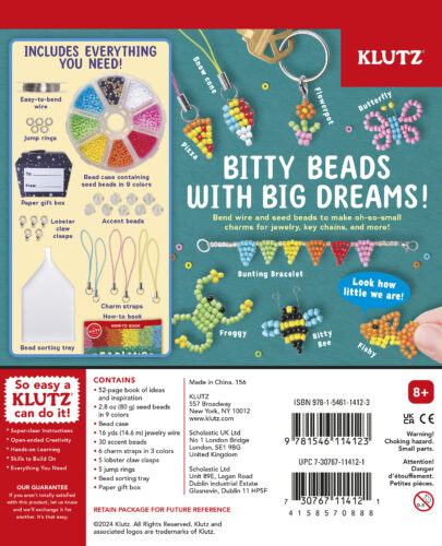 Klutz Make 24 Itty-Bitty Beaded Charms