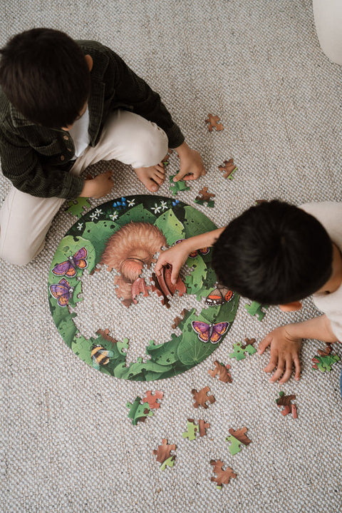 Kuwi's 100 pc Round Puzzle - Kiwi Dreams
