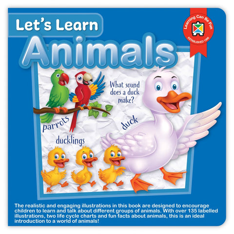LCBF Let's Learn Board Book - Animals