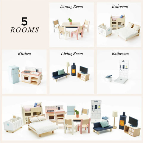 Le Toy Van Complete Furniture Set