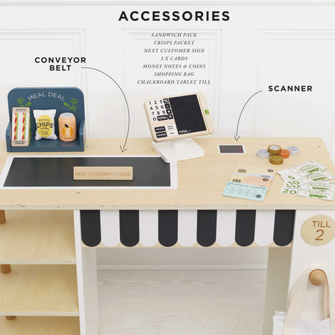 Le Toy Van Supermarket Till Checkout & Accessories