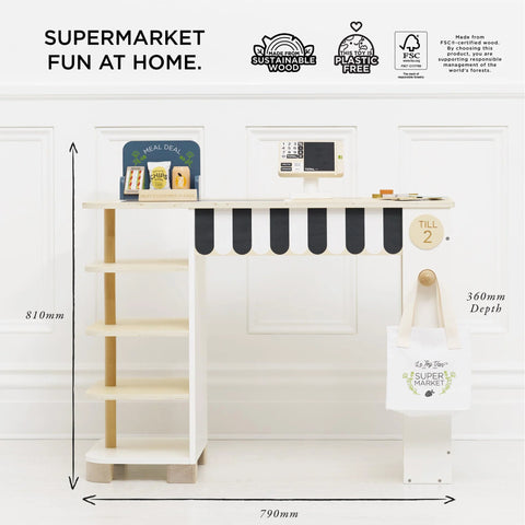 Le Toy Van Supermarket Till Checkout & Accessories