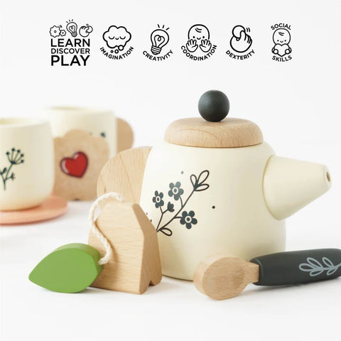 Le Toy Van Wooden Tea Set & Tray