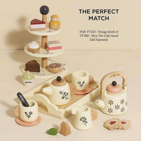 Le Toy Van Wooden Tea Set & Tray