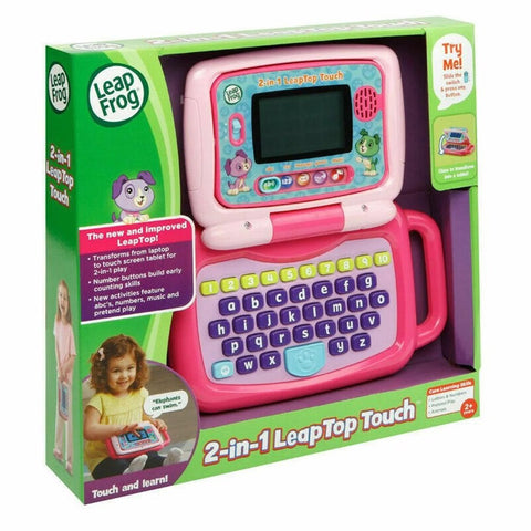 *Leapfrog 2 in 1 Leaptop Touch Pink