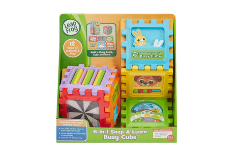 Leapfrog 6-in-1 Snap & Learn Busy Cube