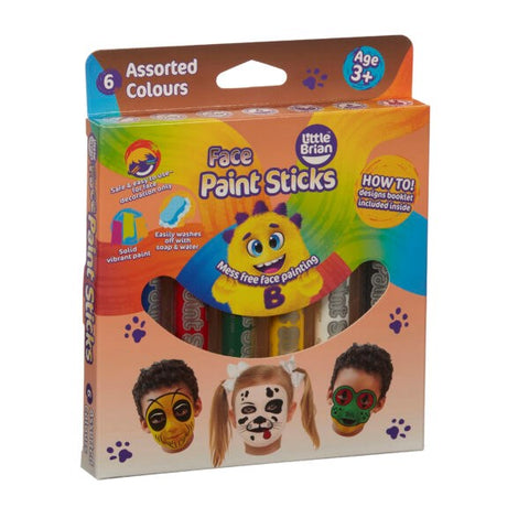 Little Brian Face Paint Sticks - 6 pack