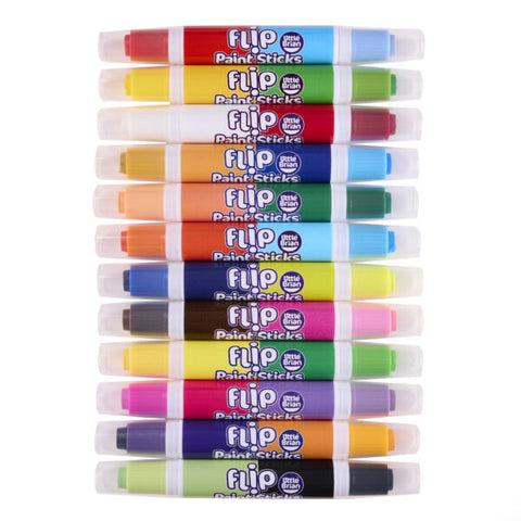 Little Brian Flip Paint Sticks -  12 pack