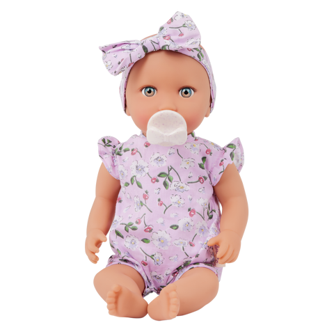 Lullababy 14" Doll with Floral Outfit