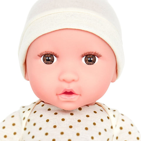 Lullababy 14" Doll with Ivory Outfit - Fair Skin Tone