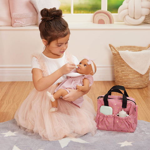 Lullababy Accessory Set - Doll Diaper Bag
