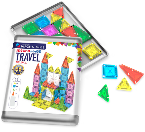 Magnatiles Micromags Travel Set Deluxe