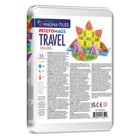 Magnatiles Micromags Travel Set Deluxe