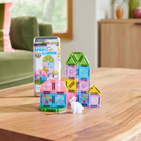 Magnatiles Spring Garden Travel Set