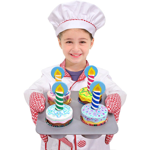 Melissa & Doug Bake & Decorate Cupcake Set