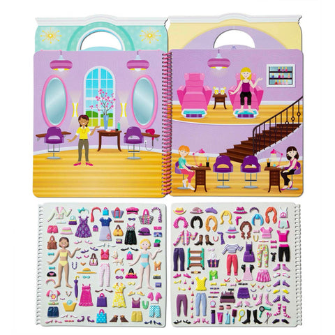 `Melissa & Doug Deluxe Puffy Sticker Album - Day of Glamour