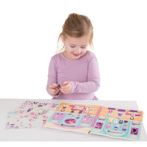 `Melissa & Doug Deluxe Puffy Sticker Album - Day of Glamour