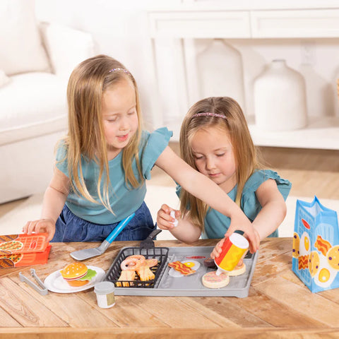 Melissa & Doug Flip & Fry Grill Playset