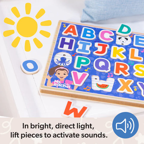 Melissa & Doug Ms. Rachel Alphabet Phonics Puzzle