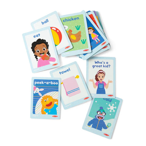 Melissa & Doug Ms. Rachel First Words Sensory Cards