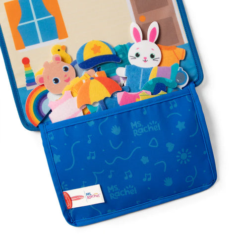 Melissa & Doug Ms. Rachel What to Wear Felt Activity Board