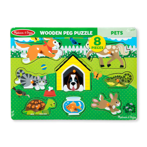 Melissa & Doug Pets Peg Puzzle