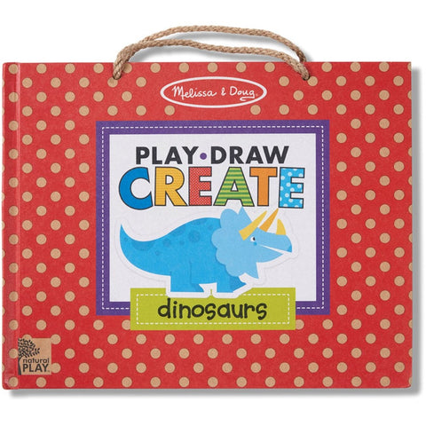 `Melissa & Doug Play, Draw, Create - Dinosaurs