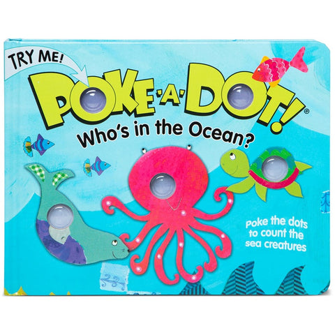 `Melissa & Doug Poke-A-Dot: Who's in the Ocean