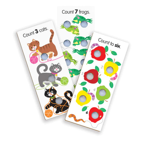 `Melissa & Doug Poke-a-Dot Numbers Learning Cards
