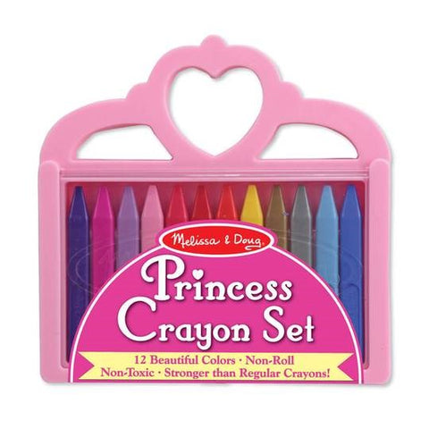 `Melissa & Doug Princess Crayon Set