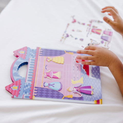 Melissa & Doug Reusable Puffy Sticker Play Set - Princess