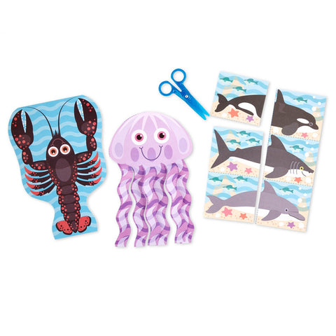 Melissa & Doug Scissor Skills - Sea Life