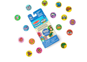 Melissa & Doug Sticker WOW Refill Stickers & Mini Activity Pad - Surprise