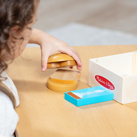 Melissa & Doug Wooden Food Groups Play Set - Grains*