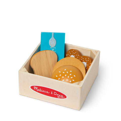 Melissa & Doug Wooden Food Groups Play Set - Grains*