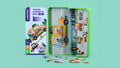 mierEdu Cars magnetic puzzle box open showing pieces
