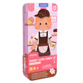 mierEdu Sweet Cafe Chefs Travel Magnetic Puzzle Box tin