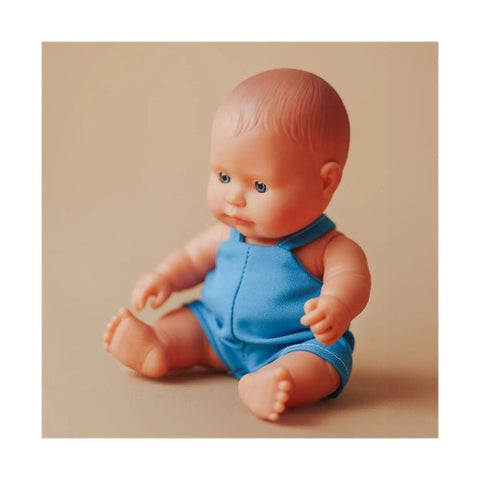 Miniland My Friends & Me Caucasian Boy Baby Doll 21cm