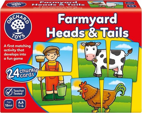 Orchard Toys Farmyard Heads & Tails