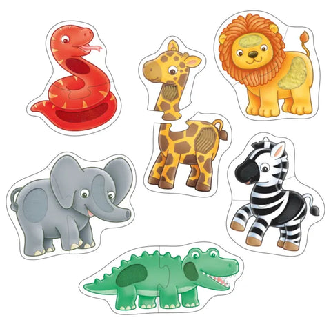 Orchard Toys Match & Feel 2pc Puzzles