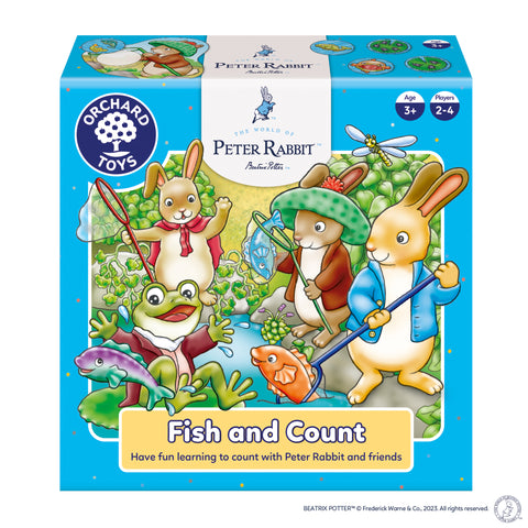 Orchard Toys Peter Rabbit - Fish & Count Game