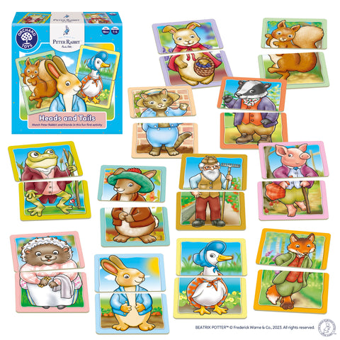 Orchard Toys Peter Rabbit - Heads & Tails Game