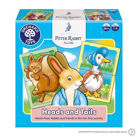 Orchard Toys Peter Rabbit - Heads & Tails Game