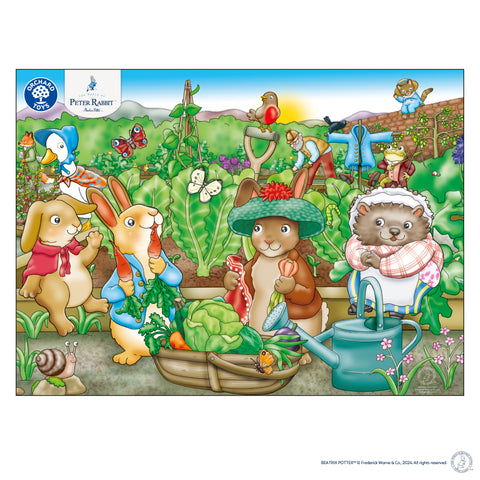 Orchard Toys Peter Rabbit - Mr McGregors Garden 25pc Jigsaw Puzzle